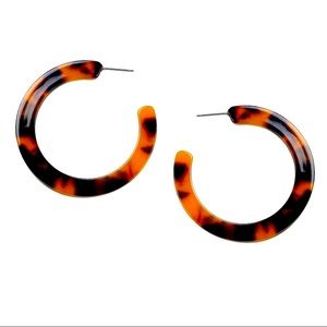 NWT Amrita Singh Women’s Tortoise Shell Earrings